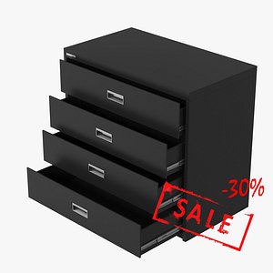 filing cabinet 3d max