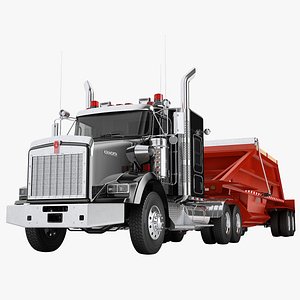 Kenworth T800 2024 Belly Dump Trailer 04