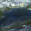 Lake with Mountains Landscape