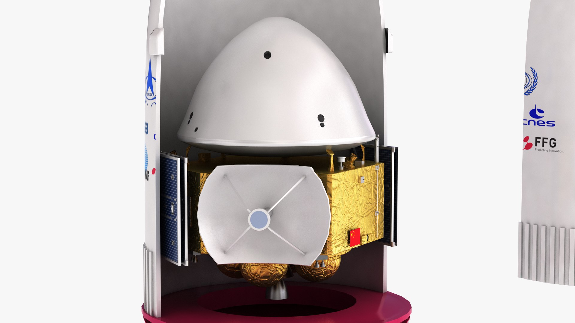 3D Tianwen Mars Probe Model - TurboSquid 1686273