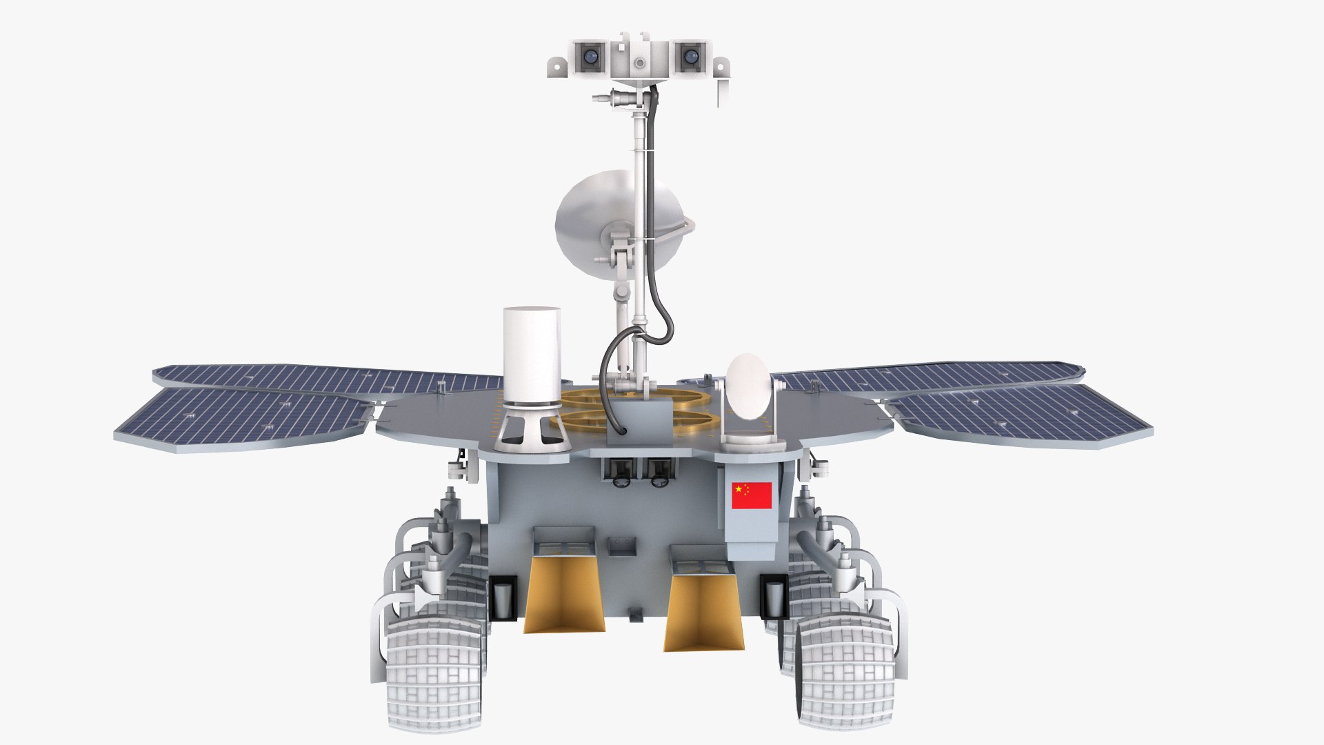 3D tianwen mars probe model - TurboSquid 1686273