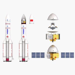 Tianwen Mars probe Long March-5
