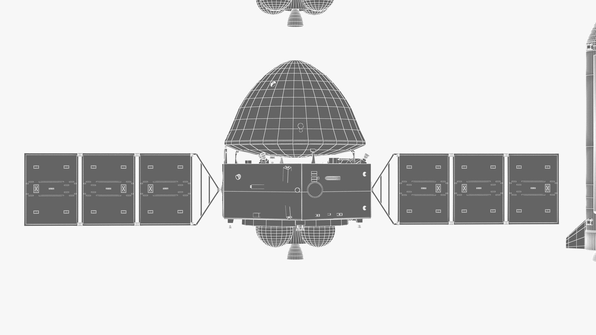 3D tianwen mars probe model - TurboSquid 1686273