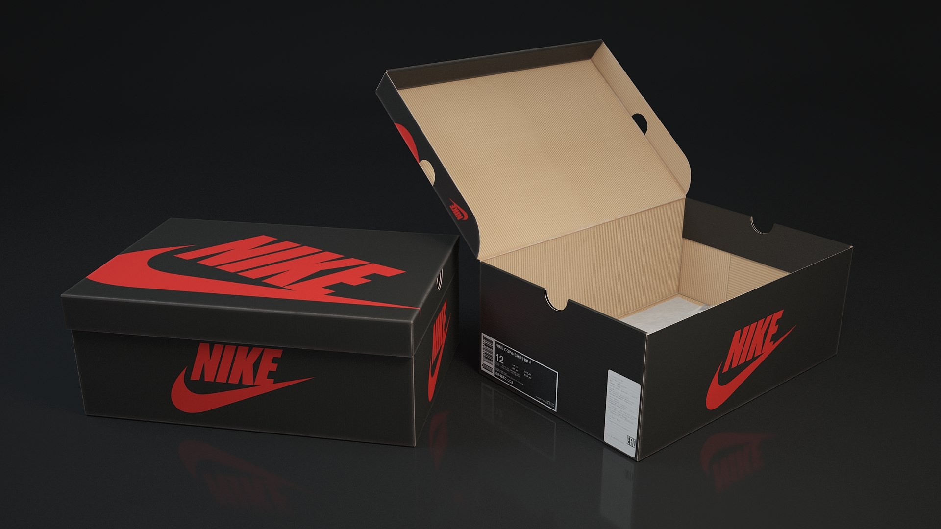 Shoe box nike - 3D - TurboSquid 1588427