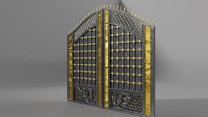3D model Steel Forged Gate