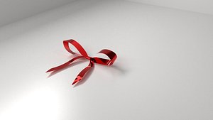 red ribbon 2 3D model