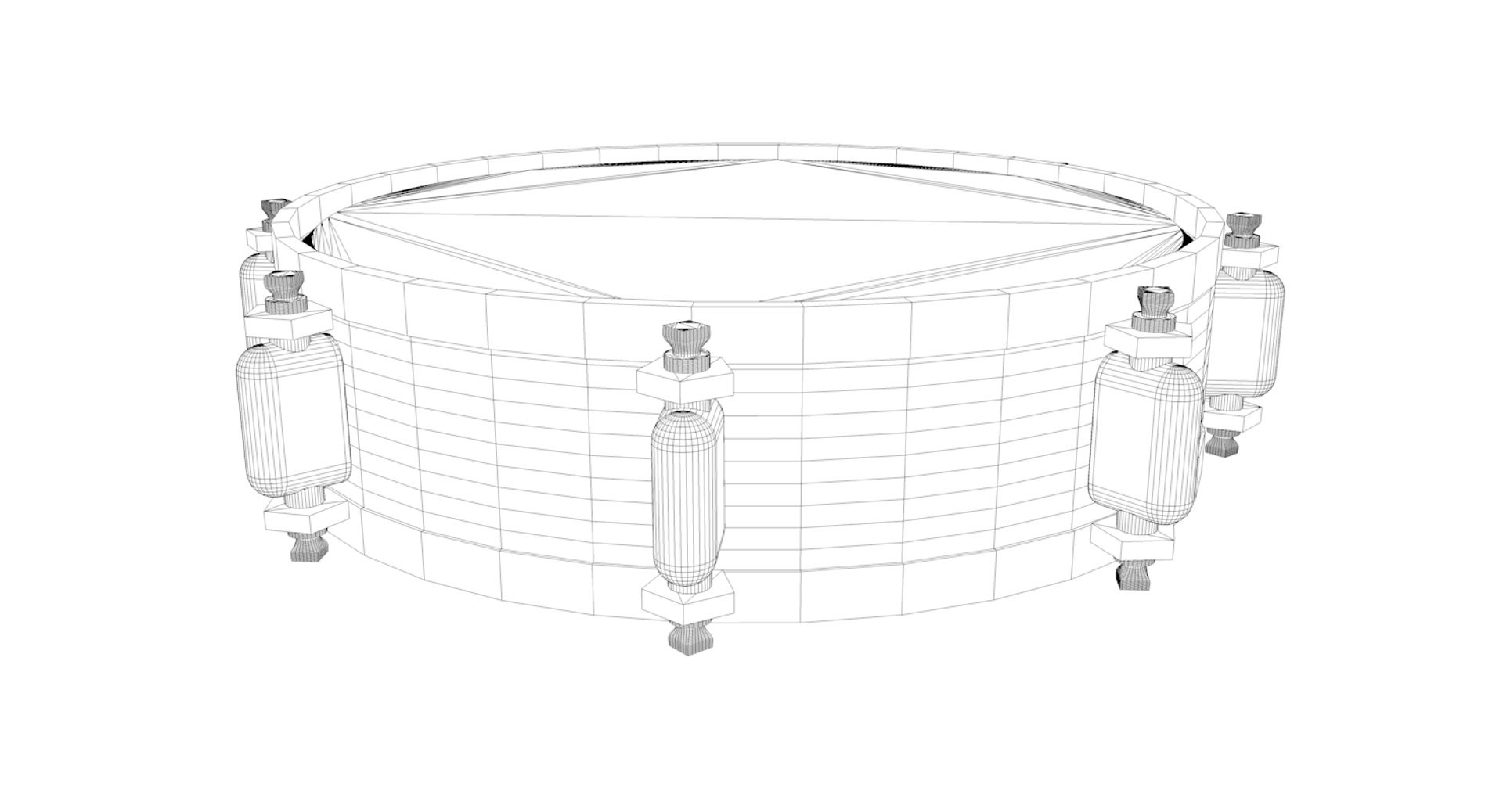 3d snare drum model https://p.turbosquid.com/ts-thumb/bk/FAL8yl/3zDbqkO3/snaredrumwireframe/png/1448478503/1920x1080/fit_q87/fc1da753fb279e5491d51c55d9c3a0a74d5c1b28/snaredrumwireframe.jpg
