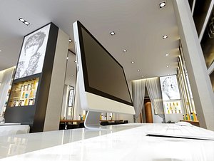 Modern  hair salon  hairdressing