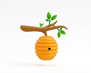 Beehive 3D model