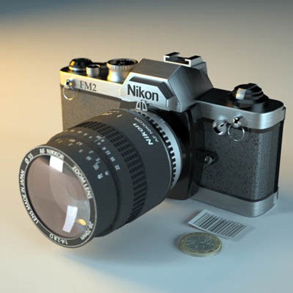 3ds max photo camera nikon