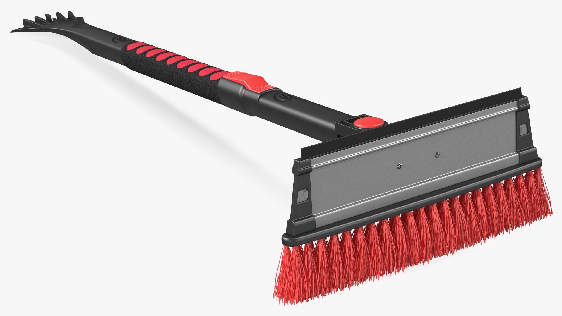 Extendable Snow Brush Ice Scraper 3D model preview