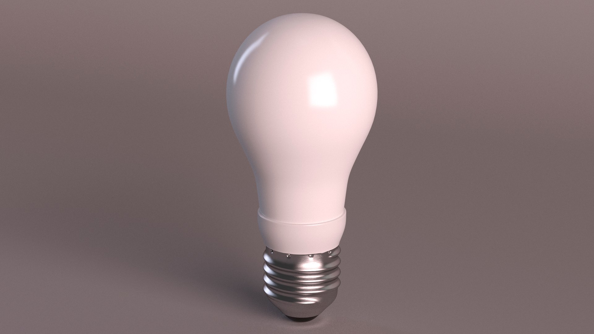 Matte Light Bulb 3D Model - TurboSquid 2115256