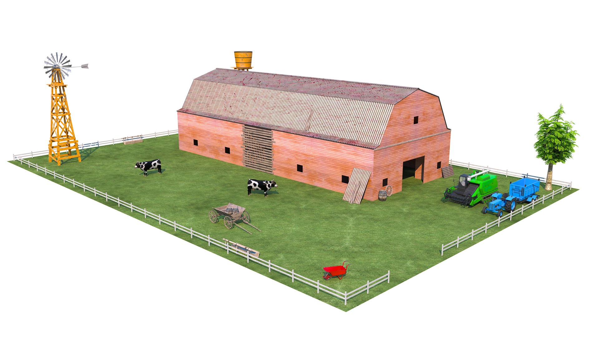 Detailed Farm Barn 3D https://p.turbosquid.com/ts-thumb/bk/ZCFmdn/oM/detailedfarmbarn2/jpg/1723837429/1920x1080/fit_q87/dda68506ee047c7f7e064f5980d858f713958b47/detailedfarmbarn2.jpg
