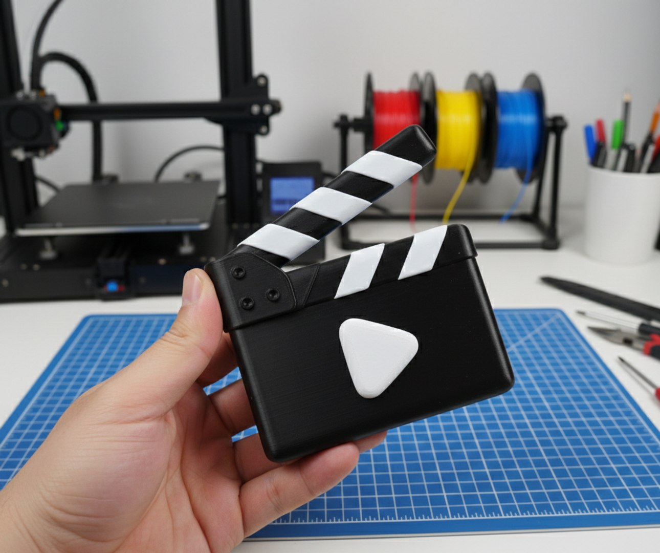 3D Clapper Board 3d Model Model - TurboSquid 2545267