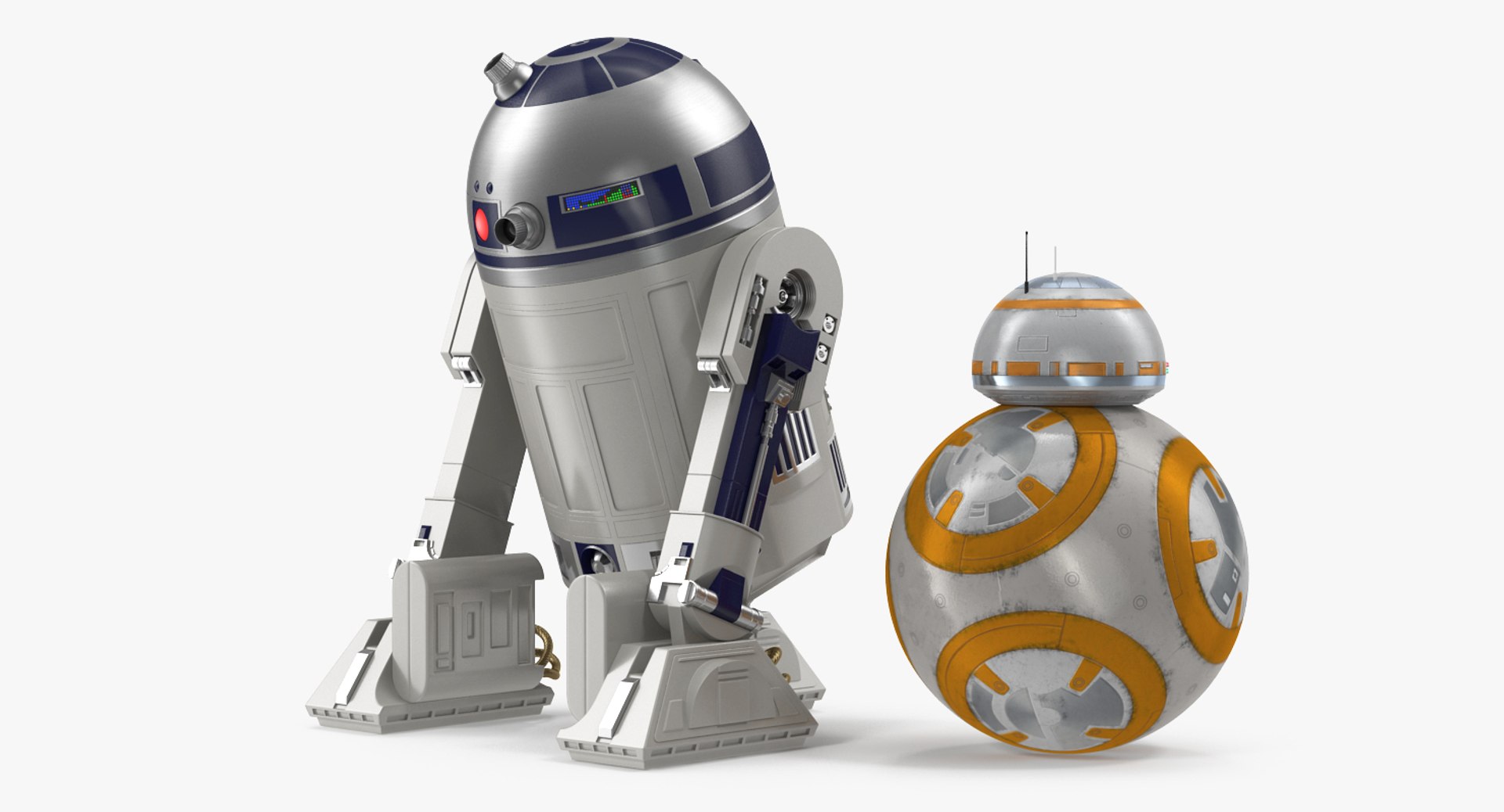 Star Wars Robost R2d2 3D Model - TurboSquid 1156951