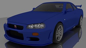 Nissan Skyline GTR R-34