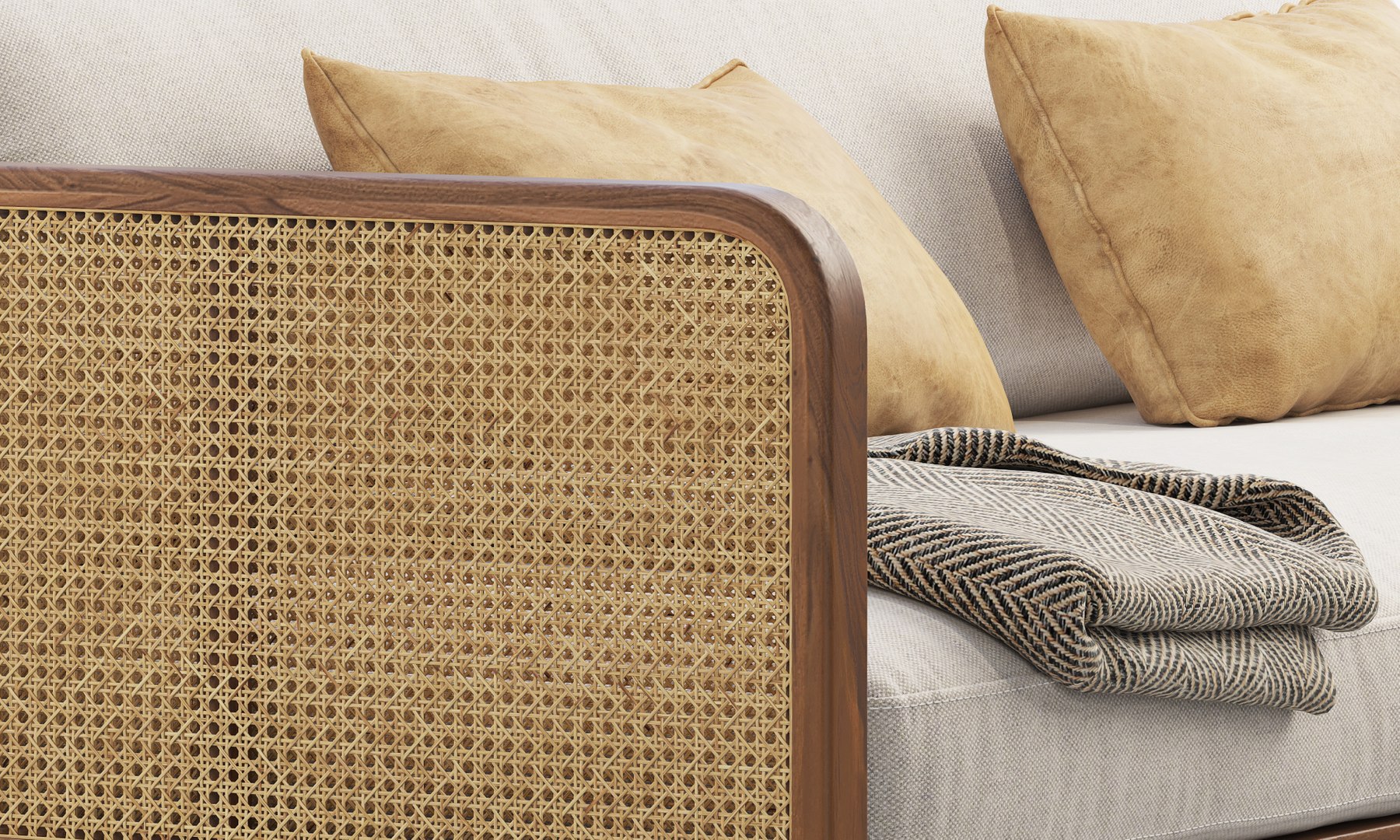 Joybird Clea Sofa 3D Model TurboSquid 1582388