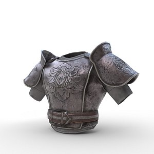 3D model medieval armor