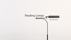 3D reading lamps