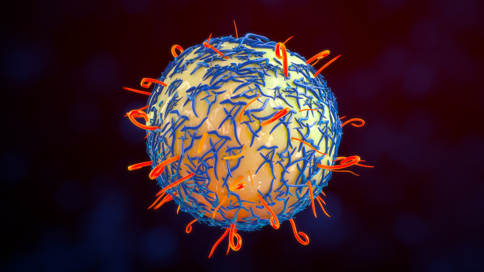 Enterovirus 3D - TurboSquid 2209587