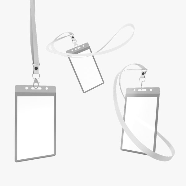 3D Id Badge model - TurboSquid 2102494