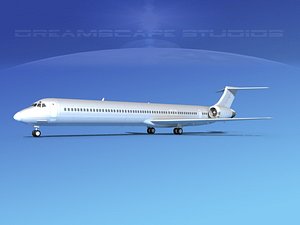 3d md-90 jet commercial model