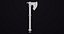 Battle Axe 14 Violet Handle todas as texturas PBR Unity UE
