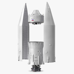 3D LV Angara Breeze M Upper Stage