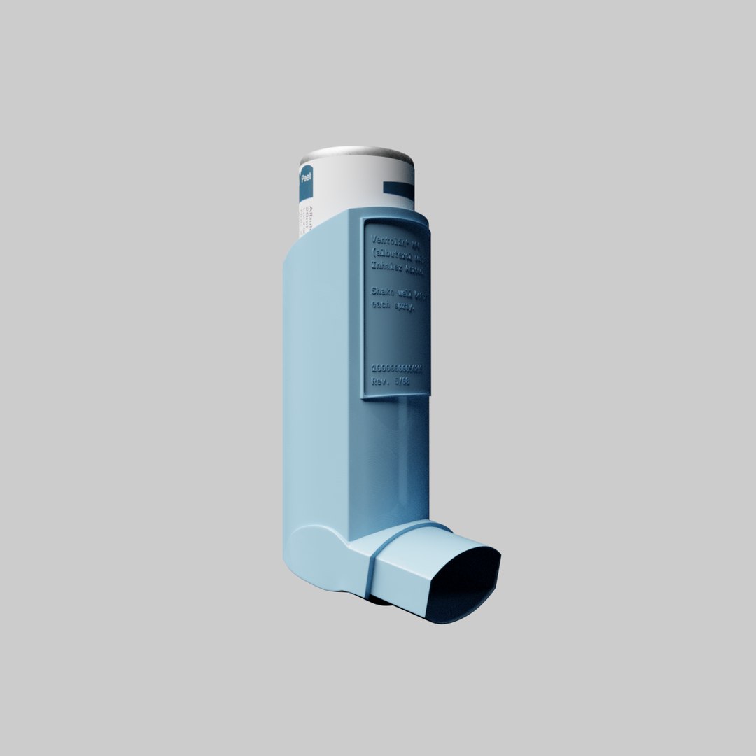 3D Model Aerosol Inhaler - TurboSquid 1431565