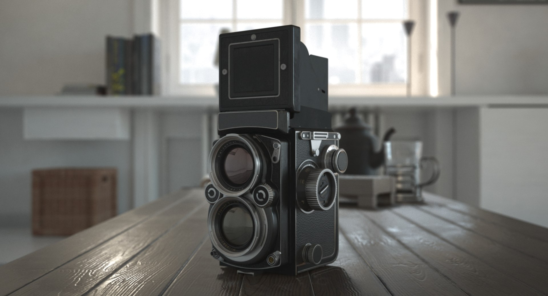 old twin lens camera 3D https://p.turbosquid.com/ts-thumb/bk/s1GYJm/V3laVDOW/oldtwinlenscameragenericmb3dmodel002/jpg/1534290971/1920x1080/fit_q87/0b18704c41e1c773bceb5b3f722ef10a32057516/oldtwinlenscameragenericmb3dmodel002.jpg