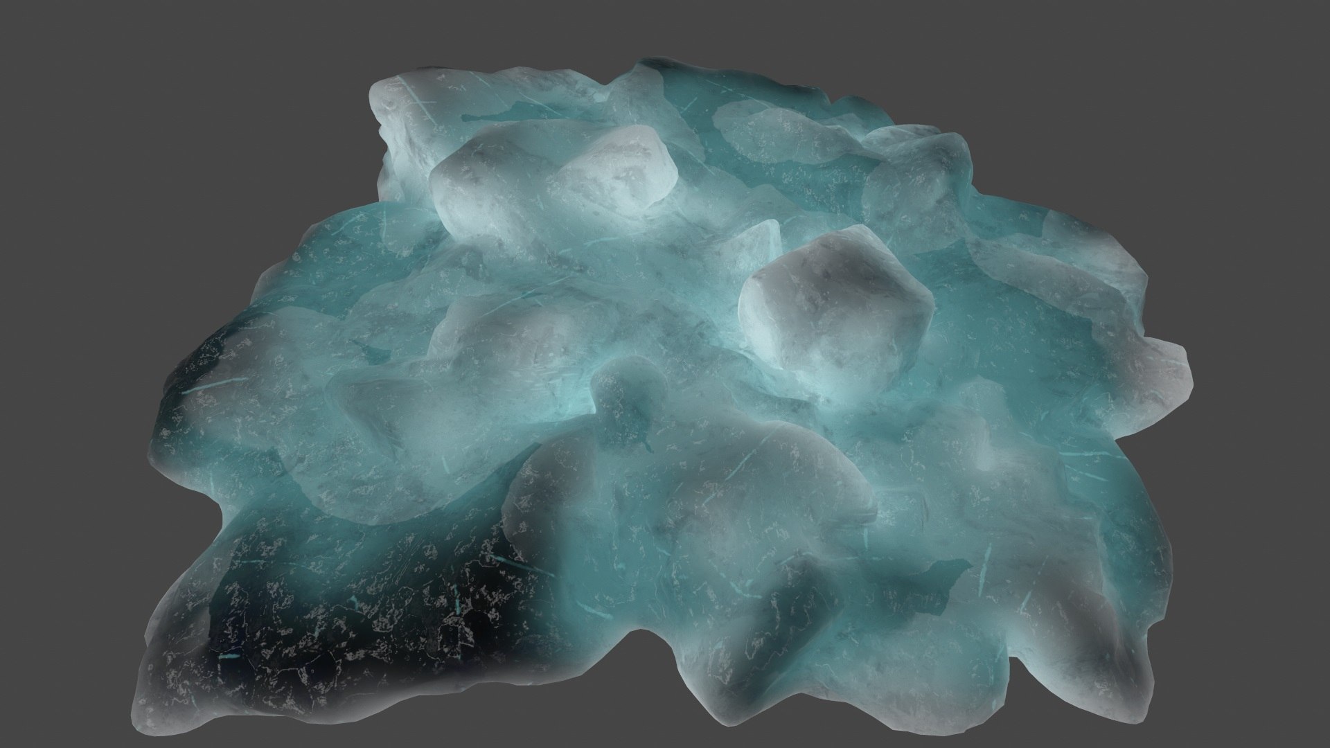 3D snow frozen model - TurboSquid 1160098
