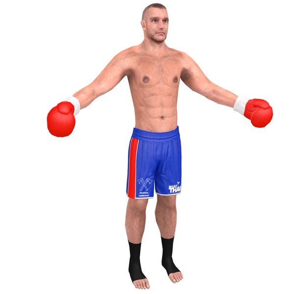 3D Kickboxing Models | TurboSquid