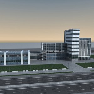 Modern Building 126 Scene model