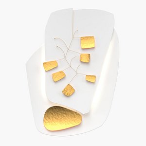 Stratus Sconce 02 PBR 3D model