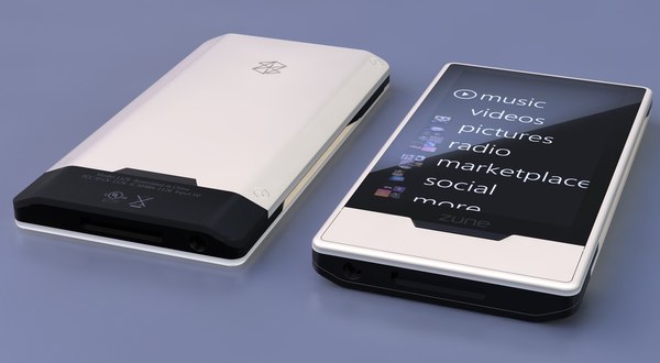 modelo 3d MICROSOFT ZUNE HD - TurboSquid 505863