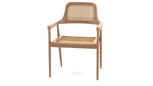 3D MALACCA rattan seat