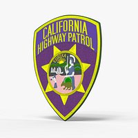 Los Angeles Shield Patch Embroidered