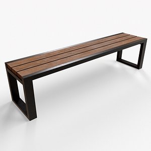PBR Locker Room Seat Bench 01