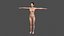 Beautiful Woman personaggio truccato e animato per Unreal Engine