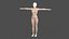 Beautiful Woman personaggio truccato e animato per Unreal Engine