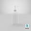 laboratory wash bottle 01 3D model