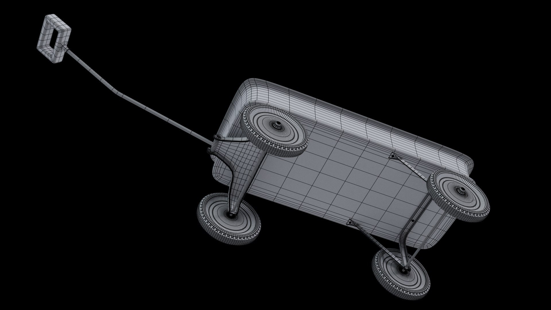 3D model Radio Flyer Wagon https://p.turbosquid.com/ts-thumb/bl/HoZ03k/wU/radioflyer_finishedwireframe_002/jpg/1682357802/1920x1080/fit_q87/dcec7eaf796260d06705e417d847b4e8d0f7c0e7/radioflyer_finishedwireframe_002.jpg