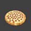 Pizza e Caixa Low Poly
