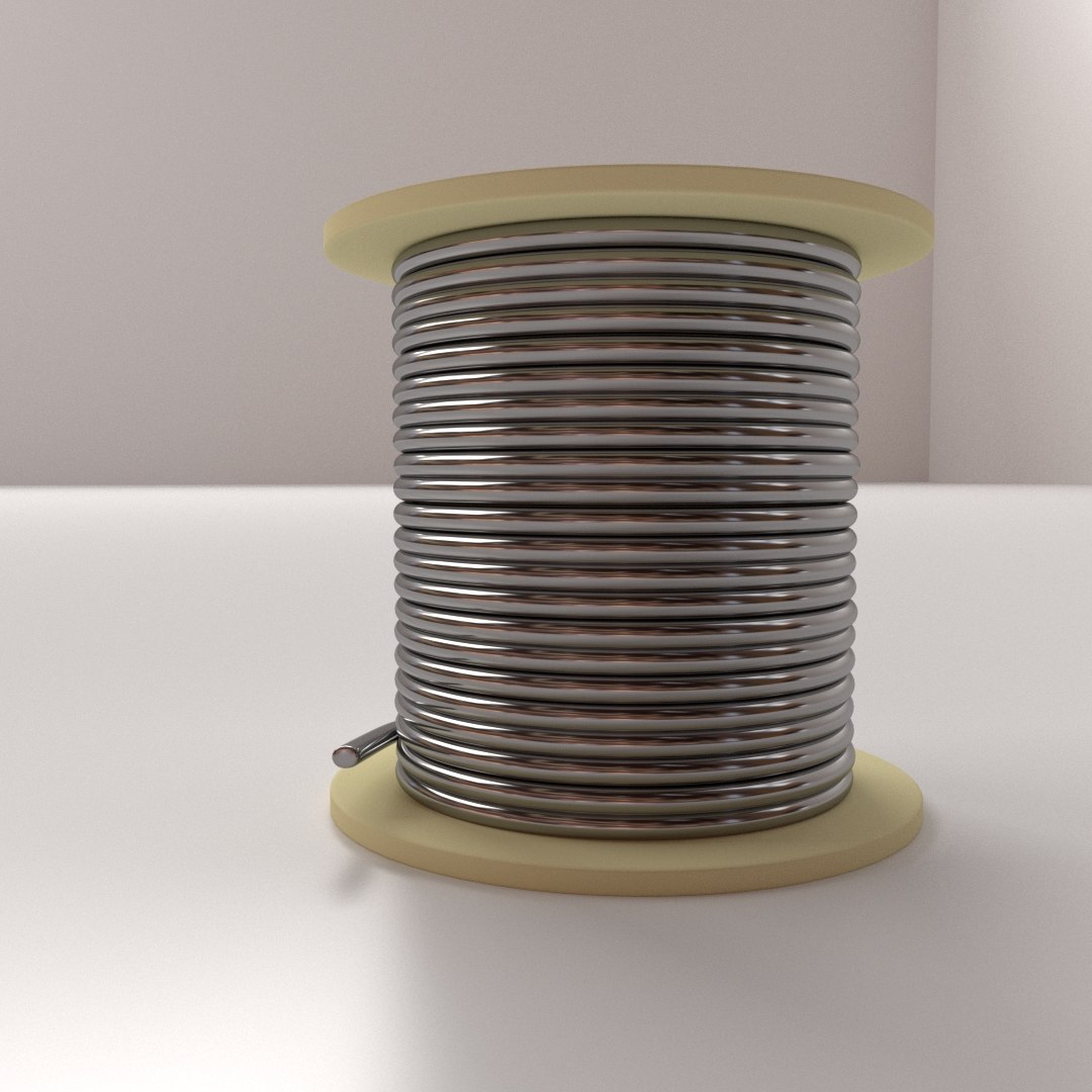Solder Spool 3ds