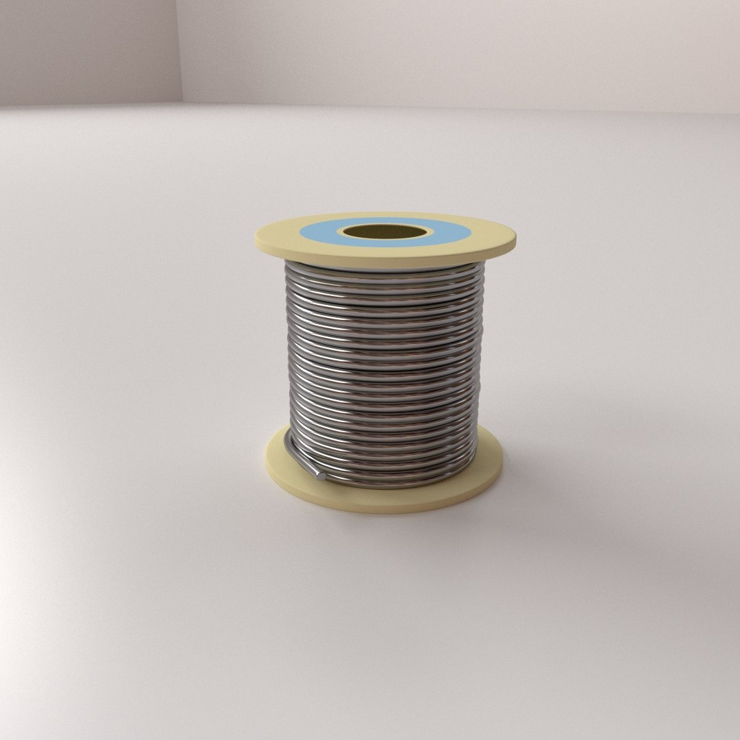Solder Spool 3ds