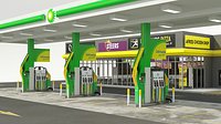 BP GARAGE & SHOP - VrayforC4D Scene