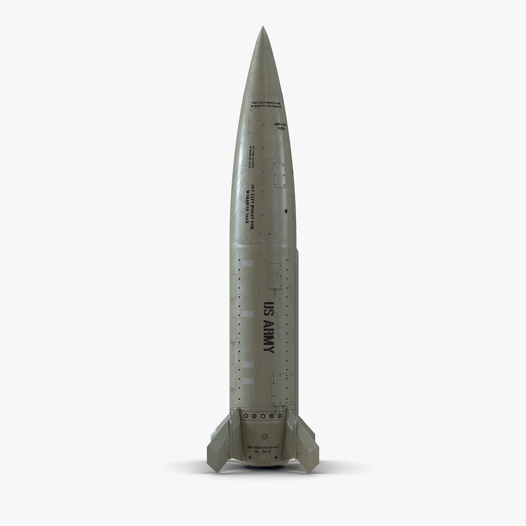 Lockheed Martin MGM-140 ATACMS 3D model preview