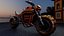 Post Apocalyptic Demon Motorcycle Game Ready 3D Model