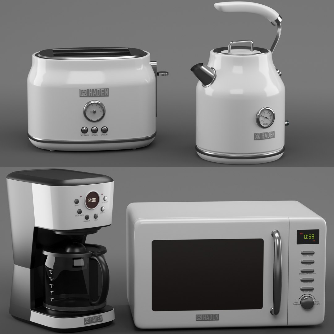 3D HADEN Kitchen Appliances 03 TurboSquid 1943991