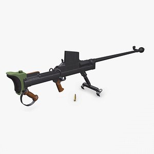 Boys Anti-tank Rifle Low-poly PBR